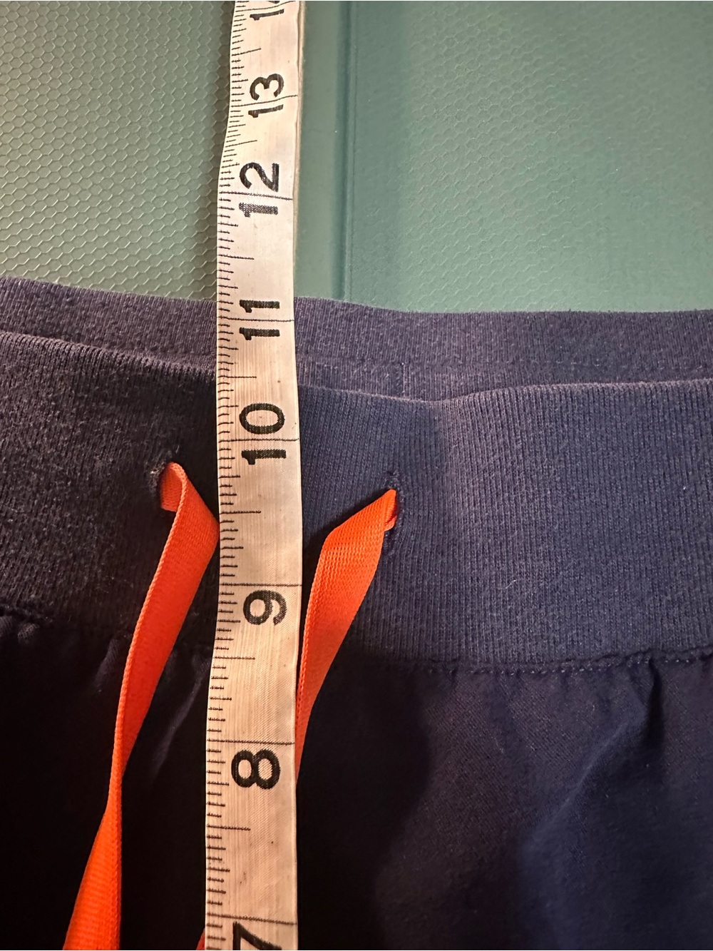 Figs scrubs limited edition navy joggers neon orange string size small W21SW2033 - Picture 5 of 6